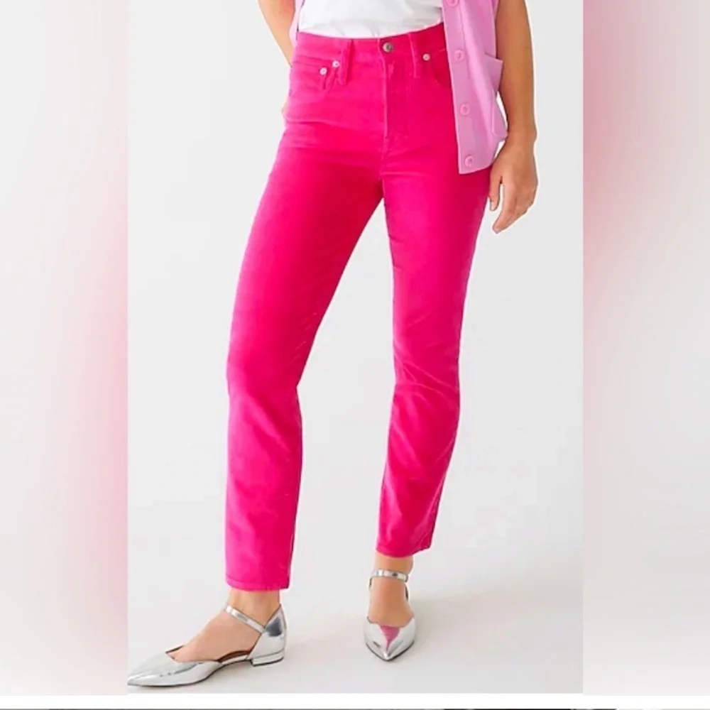 J Crew Corduroy Slim Straight Jeans NWT 27